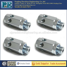 Nanjing supply good quality cnc machining customized aluminium hex bolt